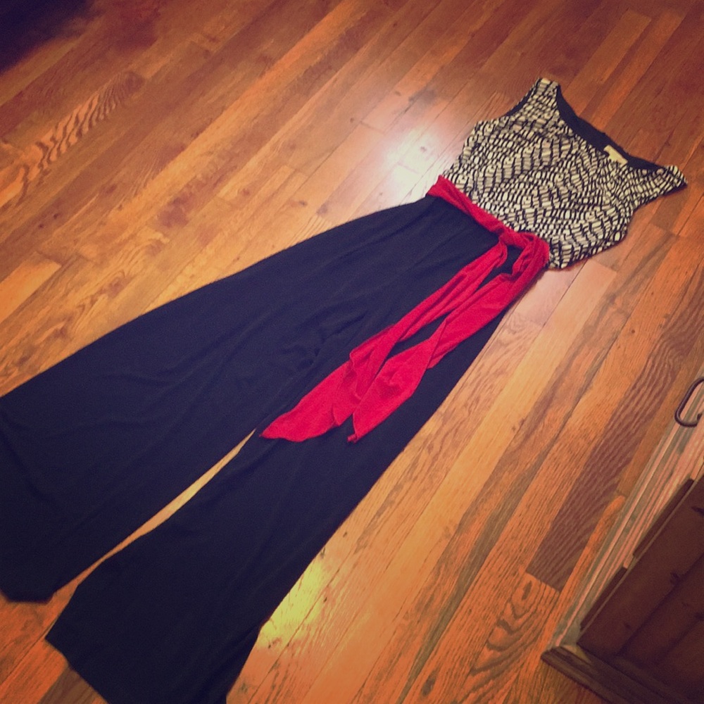 Palazzo pant style jumper